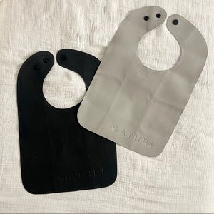 Gathre vegan leather bib set
